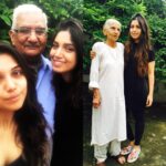 Bhumi Pednekar Instagram - My Sun,Moon and Universe.I Love you both so much #GodLike #CutestEver #JustLove❤️ P.S My Nani hates getting clicked,but she did it anyway,Thus Grandparents are awesome 🙏🏻⭐️ Jaipur, Rajasthan