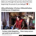 Bhumi Pednekar Instagram - Forbes life- ❤️ #forbesindia @forbes_in with @repostapp ・・・ Yay! ❤️