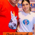 Bhumi Pednekar Instagram - The scourge of mankind is landfills. And in Indian metropolises it’s mountains of trash being burnt. Actress & Climate Change activist @bhumipednekar takes a living example & discusses the effect of burning garbage landfills on our health & the environment with our main man @hrishikay . We must change & change now. tune into #climatewarrior with #bhumi & #hrishikay Monday to Friday 830-9 am & 730-8 pm on @94.3radiooneindia . . #climatechange #conservation #hrishikeshkannan #bhumipednekar #climateaction #climatecrisis #wastesegregation
