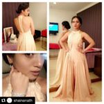 Bhumi Pednekar Instagram - #Repost @shainanath with @repostapp. ・・・ #bhumipednekar #stylebyshainanath at #gima2016 wearing #manishmalhotra jumpsuit #springsummer2016 #collection and jewellery by #aurelle @aurellebyleshnashah @manishmalhotra05 @mmalhotraworld @teambhumip @psbhumi @bhumipednekarfc @thegimas #gima #2016 #SS2016