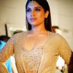 Bhumi Pednekar Instagram - #Repost @beejlakhani with @repostapp. ・・・ Backstage bumping into @psbhumi right before she stopped the show for @svacouture.. @lakmefashionwk @houseofmisu #flawless #inspirational #misulfwupdates #moroccanprincess