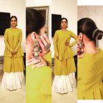 Bhumi Pednekar Instagram - Love love..ready for manish's show ❤️❤️ styled by @shainanath hair @mr.evrus #fashiontalks #manishmalhotra ❤️🙏🏻