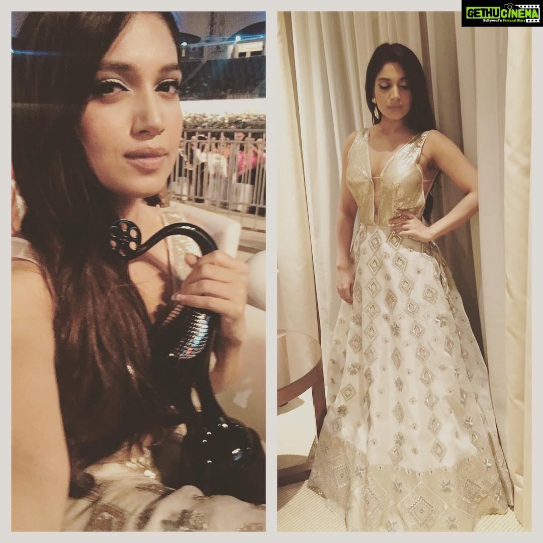Bhumi Pednekar Instagram - Toifa 2016.Had an amaze time. #dubai #toifa2016 dressed by my star @shainanath 😘😘
