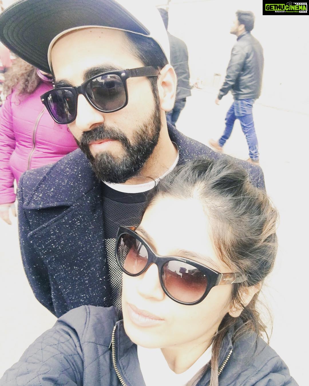 Bhumi Pednekar Instagram - #weirdoandbeardo #manmarziya #hills #happyfaces #prettypeople