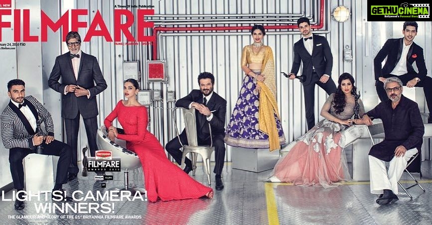Bhumi Pednekar Instagram - Seriously can't explain this feeling .Had the biggest smile waking up to this.#gratitude #happyfaces #filmfare @filmfare @jiteshpillaai sir 😘❤️⭐️.Coming out soon.Filmfare special cover.Go grab your copies.
