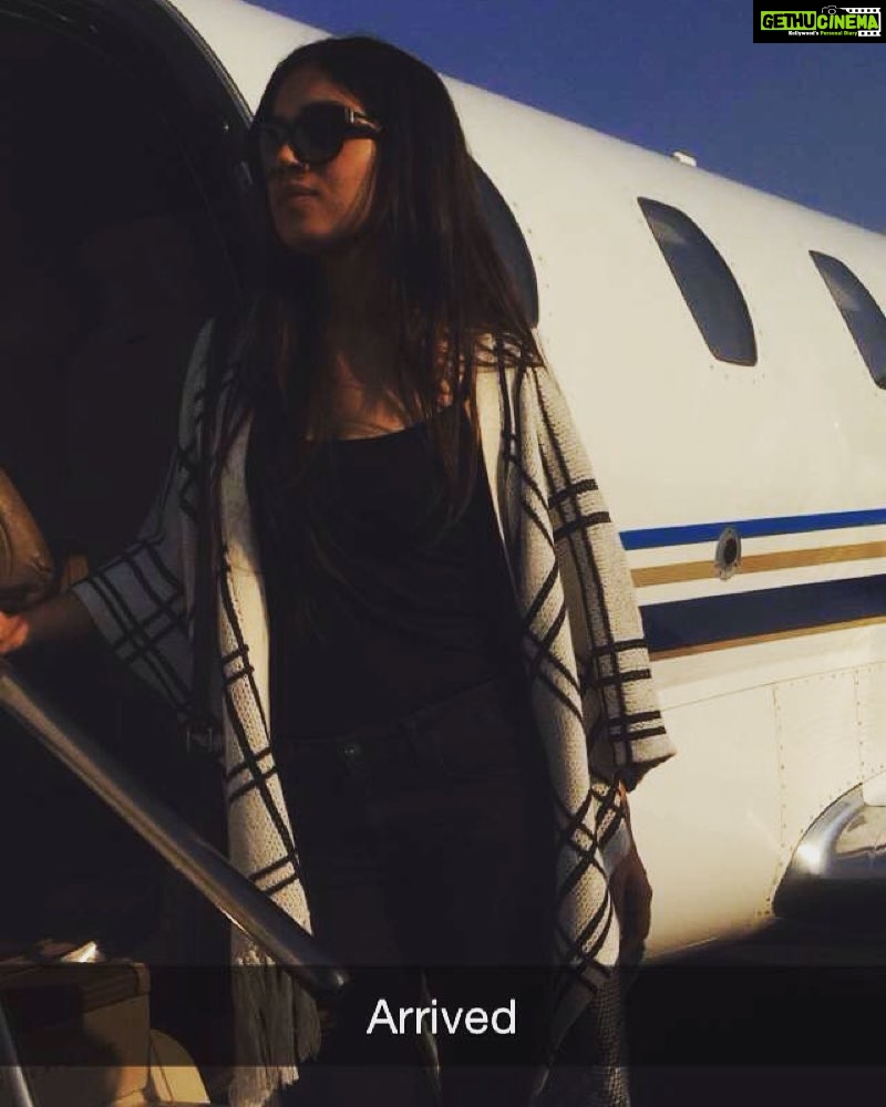Bhumi Pednekar Instagram - Airport ready and Arrived..super excited for our gig tomorrow 💥🌟