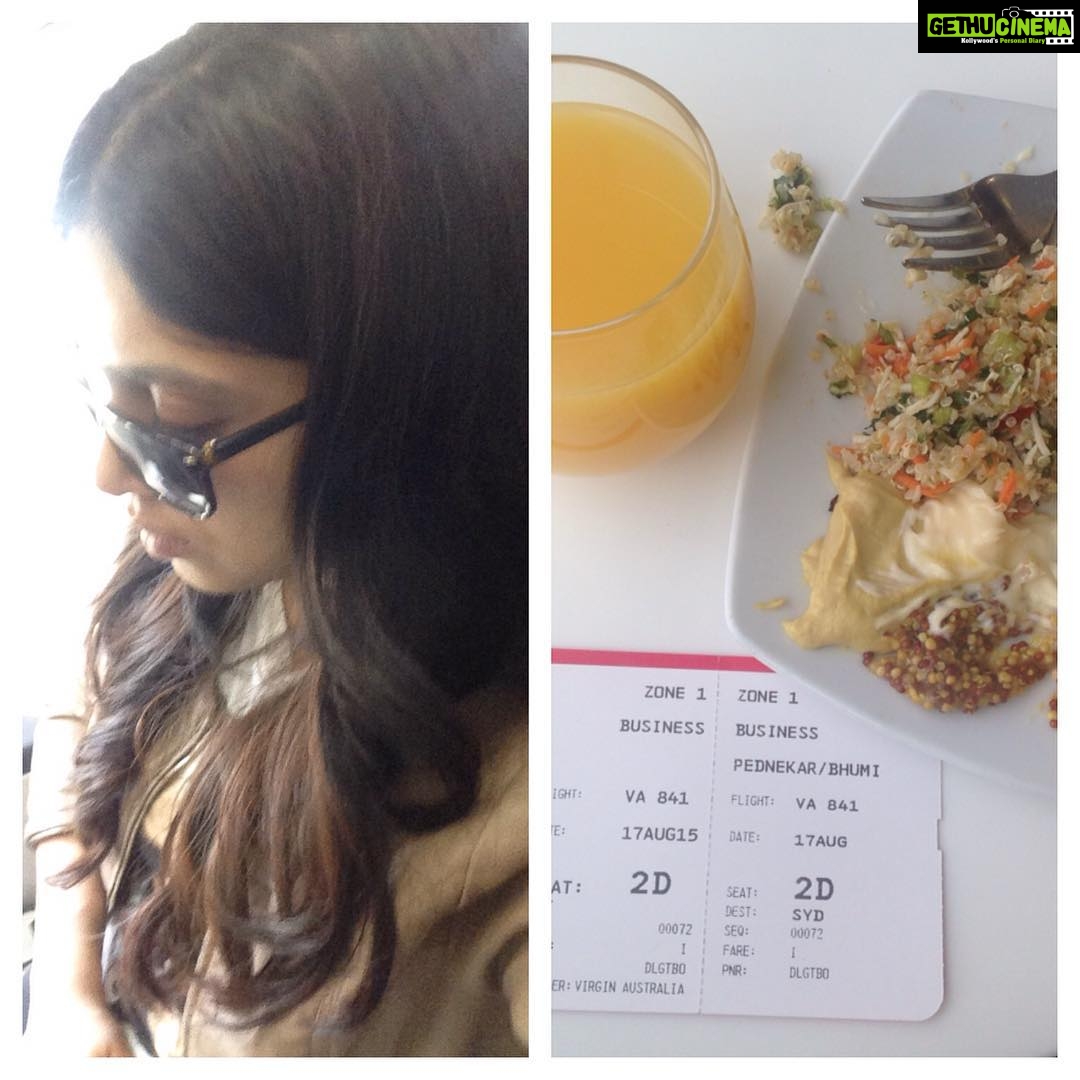 Bhumi Pednekar Instagram - Enroute Sydney.Can't wait to meet my lovelies #GirlsRuleTheWorld #australiadiary #AllTheWayFromOz #siblinglove