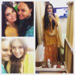 Bhumi Pednekar Instagram - Eid makes us happy...all dolled up thank you #shainanath for making me look so eid ready #eid #happyfaces #happygirls #dolledup