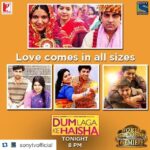 Bhumi Pednekar Instagram – #Repost @sonytvofficial with @repostapp.
・・・
Watch a unique love story of Prem and Sandhya in the World Television Premiere of ‘Dum Laga Ke Haisha’ TONIGHT at 8 PM

#DumLagaKeHaisha #AyushmannKhurana #BhumiPednekar  #MoviesOnSony #WorldTelevisionPremiere #SonyTv