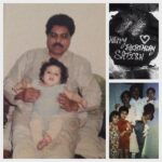 Bhumi Pednekar Instagram - Happy birthday papa...to you being here with us forever..protecting and guiding us from where ever...my angel my star..I will love you for a never ending forever.Memories @samikshapednekar @shermeenk620 and haha #meera.