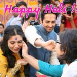 Bhumi Pednekar Instagram - Happy holi my fellow instagramers..have a safe and colourful day with loads of rang,bhang and CRICKET #dumlagakehaisha #holi#indvswi#friday#colours#happinessforever#happyholi#love#dlkh