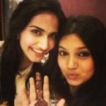 Bhumi Pednekar Instagram - @_vaanikapoor_ ...#tbt#eid2012#fun#love#friends#family#mehendi#letsgetfestive