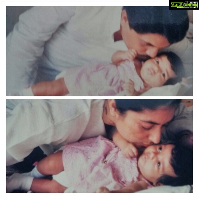 Bhumi Pednekar Instagram - Love you..miss you papa...3 years of you guarding and blessing us from up there...