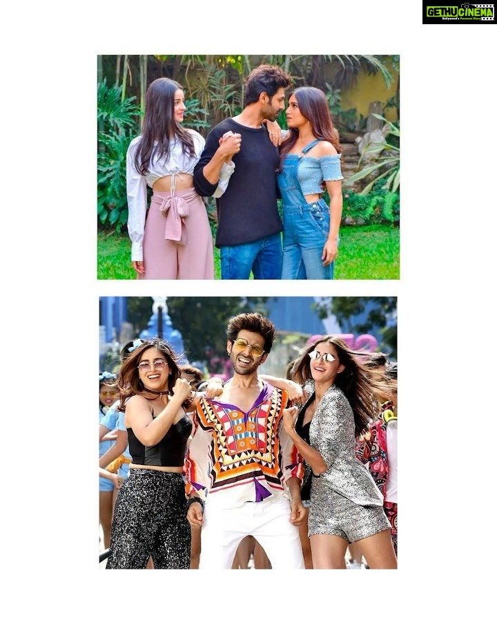 Bhumi Pednekar Instagram - #2yearsofpatipatniaurwoh and am full of smiles :) Pure fun & joy #MudassarAziz @kartikaaryan @ananyapanday @junochopra @tseriesfilms @aparshakti_khurana