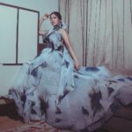 Bhumi Pednekar Instagram - Am floating ☁️ . . . Wearing @gauriandnainika Jewellery @mahesh_notandass Shoes @louboutinworld Styled by @pranita.abhi Makeup @sonicsmakeup Hair @the.mad.hair.scientist Clicked @haranish.hrf @snehaa9 @melomaniacc