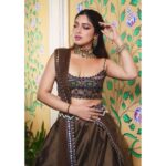 Bhumi Pednekar Instagram - I love wearing lehengas and dancing to Bollywood songs #DesiGirl . . . Wearing @jjvalaya HMU by me :) Jewellery @azotiique @curiocottagejewelry Styled @pranita.abhi Clicked by @miteshsphotography Post @melomaniacc