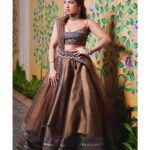 Bhumi Pednekar Instagram - I love wearing lehengas and dancing to Bollywood songs #DesiGirl . . . Wearing @jjvalaya HMU by me :) Jewellery @azotiique @curiocottagejewelry Styled @pranita.abhi Clicked by @miteshsphotography Post @melomaniacc
