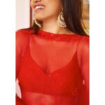 Bhumi Pednekar Instagram - Teekhi 🌶 . . . Hair & Makeup by me :) Styled by @pranita.abhi Custom lehenga @manishii_official earrings @curiocottagejewelry bangles @azotiique Clicked by @kunaalbose #ReshGoesSanky