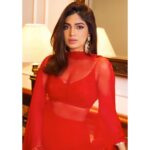 Bhumi Pednekar Instagram - Teekhi 🌶 . . . Hair & Makeup by me :) Styled by @pranita.abhi Custom lehenga @manishii_official earrings @curiocottagejewelry bangles @azotiique Clicked by @kunaalbose #ReshGoesSanky