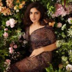 Bhumi Pednekar Instagram - I love chocolate, big hair & the smell of rose 🤎 . . . Full look @ritukumarhq, rings @diosaparis, earrings @ratanjewellers Content Director & Editor: @kamna.malik Photographer: @kay_sukumar Fashion editor: @zohacastelino Words: @aineenizamiahmedi Hair: @amitthakur_hair Make-up: @sonicsmakeup Production: @ikp.insta Marketing head: @ekta_ashar Assisted by: @siddhidolas, @rajvijhaveri18 Editorial assistant: @sylviaforreals Artist’s management agency: @yashrajfilmstalent @elleindia
