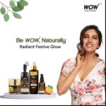 Bhumi Pednekar Instagram – Festive season is here, and I trust WOW Skin Science Vitamin C range to get naturally radiant skin and look my best.

Get your own glow kit and Be WOW, Naturally! 

Check out www.buywow.in.

@wowskinscienceindia #BeWOWNaturally #LoveToWOW #SeeTheGlow