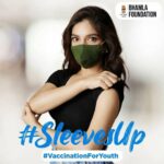 Bhumi Pednekar Instagram – It’s time for the youth to lead the way forward by getting vaccinated in this fight against the pandemic.
@my_bmc @adityathackeray @bhamlafoundation @saherbhamla #VaccinationFor18Plus.
#SleevesUp to help end the pandemic.
#BhamlaFoundation #Dharavi