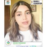 Bhumi Pednekar Instagram - As we approach the #WorldEnvironmentDay let us REIMAGINE. RECREATE. RESTORE our beautiful planet for our future generations. Join us for #GenerationRestoration with #DhartiKaDil @moefccgoi @unep @bhamlafoundation @saherbhamla @realbollywoodhungama #EcosystemRestoration
