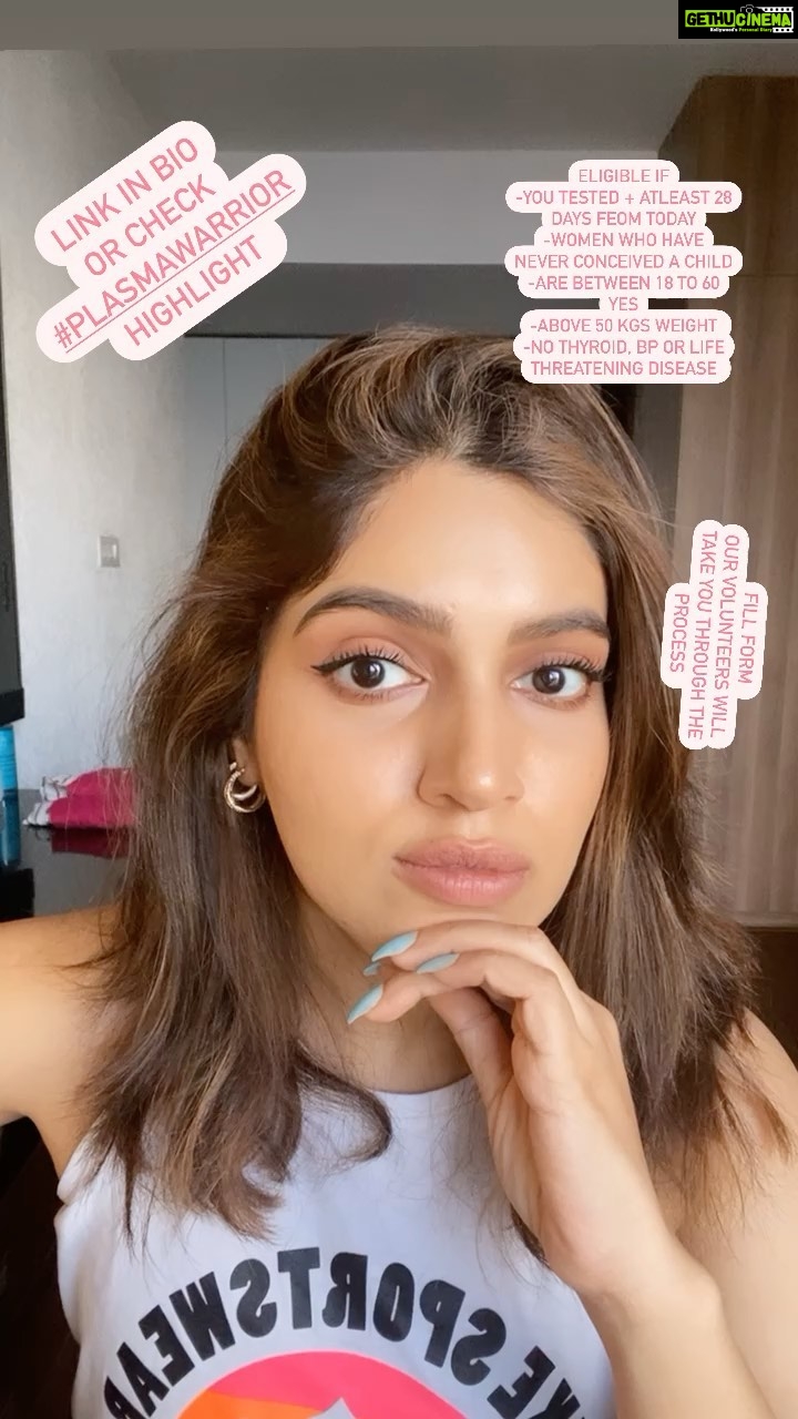Bhumi Pednekar Instagram - DILLI-WALON apna dil dikhao ❤️ #PlasmaWarrior #covid19 #waragainstcovid