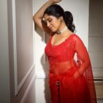 Bhumi Pednekar Instagram - Red is my colour ❤️ . . . #rakshabandhan #stylefile #BP #goodnight #Instagram #love #musing