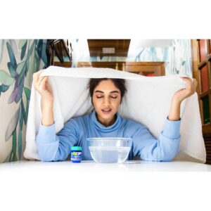 Bhumi Pednekar Instagram - In winters what comes handy is all the nuskas from my mom! Every time I have blocked nose or cough, she would add 1-2 tablespoon of Vicks Vaporub in a bowl of hot water, not boiling for steam inhalation. Vicks VapoRub gives fast relief from cold and blocked nose. It is trusted by everyone in my family as it comes with the goodness of ingredients like pudina, ajwain, kapoor, and nilgiri. To keep my #MaskOn game on point, I’ve also added Vicks Inhaler to my ritual. It’s my on-the-go companion to help clear my nasal passage and breathe easy with the mask-on while I’m out for essentials or work. My winter game is pretty sorted with Vicks and I’ve got no more worries! What about you?