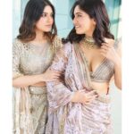 Bhumi Pednekar Instagram - The many moods of us ♾ @samikshapednekar . . . #PednekarSisters #maydforaavs #Manishmalhotra #forever