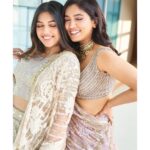 Bhumi Pednekar Instagram - The many moods of us ♾ @samikshapednekar . . . #PednekarSisters #maydforaavs #Manishmalhotra #forever