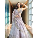 Bhumi Pednekar Instagram - The joy of dressing up :) #MayDForAavs . . . Lehenga and jewellery by @manishmalhotraworld 💜 Styled by @pranita.abhi Clicked by @kunaalbose Makeup & hair by 🙋🏻‍♀️