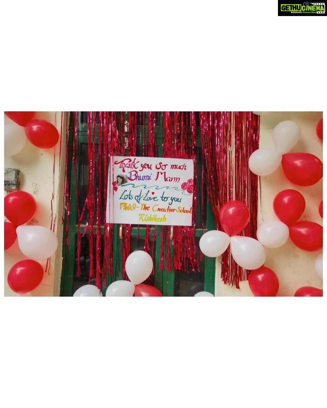 Bhumi Pednekar Instagram - It’s all about spreading love and be grateful for love :) This Valentine’s was with the kids of @projectpankh in Rishikesh. Am full of gratitude and warmth :) #HappyValentinesDay