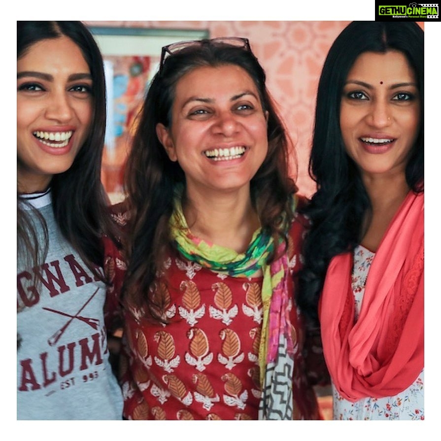 Bhumi Pednekar Instagram - Nari Sab Pe Bhari 😽 #DollyKitty @alankrita601 @konkona @ektarkapoor @netflix_in