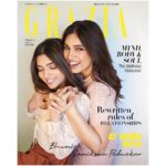 Bhumi Pednekar Instagram - Love x Pednekar sisters x Grazia 👸👸 @samikshapednekar @graziaindia Words: @barrynrodgers Fashion Director: @pashamalwani Senior Creative Editor: @keegancrasto Senior Graphic Designer: @manjariloya #AtHomeWithGrazia #CoverStars #pednekarsisters #quarantinedition