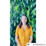 Bhumi Pednekar Instagram - #Repost @anushkasharma . Thank you so much @anushkasharma for being the #ClimateWarrior that you are ! All living beings are equal, beautiful and we should all co-exist with love and respect. 🌸💞 ‬ ‪Sending you lots of love and gratitude 🙏🏻 • This World Environment Day, my #OneWishForTheEarth would be that all of us should treat all the plant and animals species with kindness and equality! Let's all aim to be #ClimateWarriors. @bhumipednekar way to go 💫