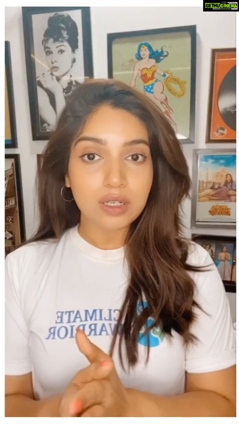 Bhumi Pednekar Instagram - This week is going to be full of surprises and tons of fun as #ClimateWarrior celebrates #WorldEnvironmentDay :) We are kick-starting it with what is your #OneWishForTheEarth ? I have my friends and peers from the industry who have been kind enough to share their wish. So, if you have #OneWishForTheEarth (or more), share it with me. We will also be celebrating eco-friendly and sustainable #smallbusinesses and be in conversation with our little Climate Warriors from the ages of 4 to 8yrs.. they are just so cute ♥️ Also, a special mention to a very special launch (stay tuned to find out more 🤓). The sole effort put behind all of these activities has been a joy-ride and a learning process for me. I look forward to creating more and more awareness about the environment and our natural surroundings by learning to co-exist. Lots and lots of love, Climate Warrior (Bhumi)