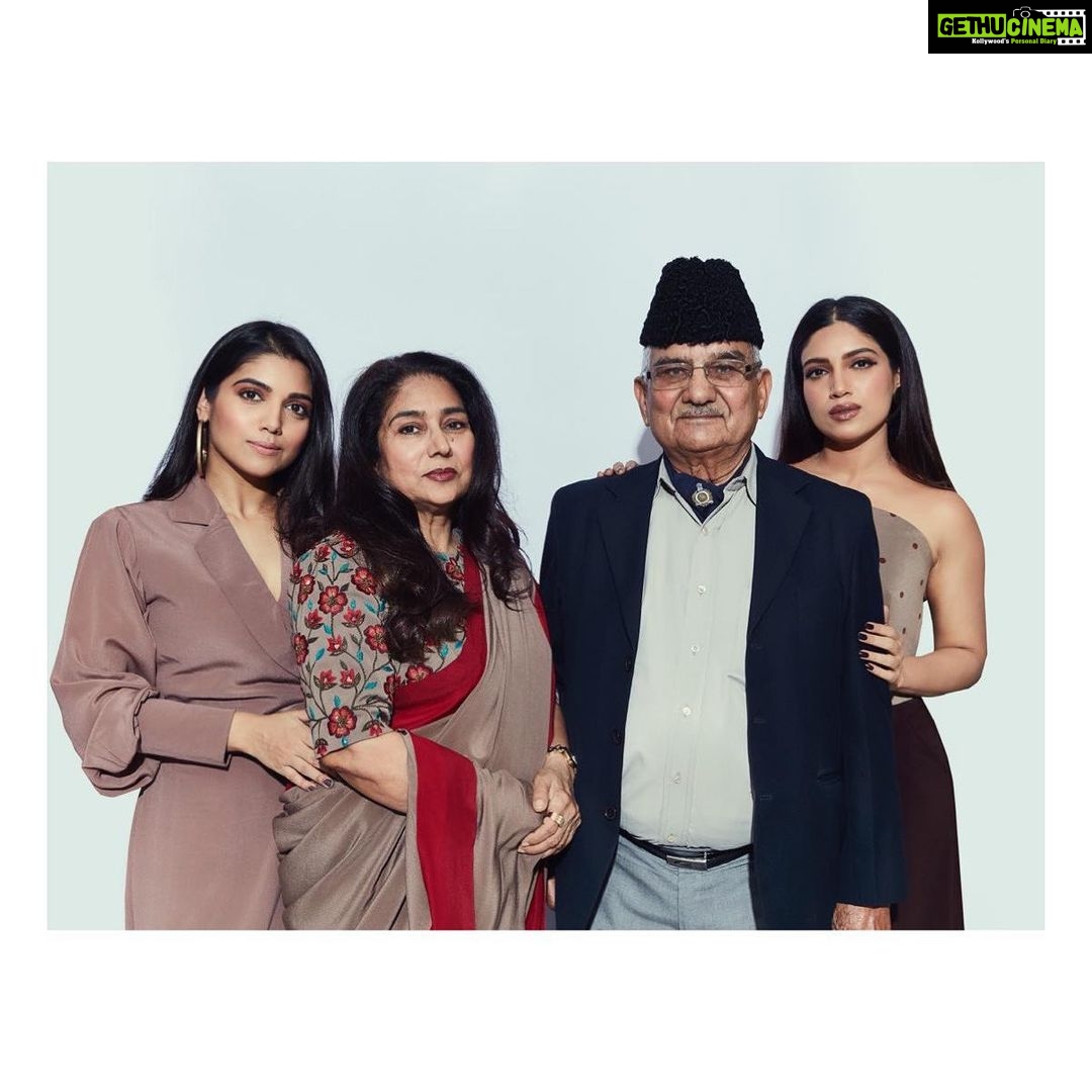 Bhumi Pednekar Instagram - Happy birthday Nanaji ❤️ We miss you everyday... We feel your blessings everyday... And your love everyday 🙏 #MajDCHooda