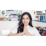 Bhumi Pednekar Instagram - I am a climate warrior..and here I am sharing some important thoughts with you...Sunno aur Samjho :) The effect of #COVID19 has reminded us of the importance of nature in our lives. Let us support the @moefccgoi @unep @asifbhamla #BhamlaFoundation campaign this #WorldEnvironmentDay #DhakkDhakkDharti #ForNature #SustainableLiving #Biodiversity #Ecosystem #ClimateChangeIsReal #ClimateWarrior