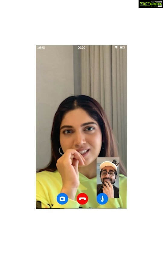 Bhumi Pednekar Instagram - Ayushmann reviews. Bhumi views. Hotstar Specials presents #Hundred. All episodes now streaming on @disneyplushotstarvip @ayushmannk @larabhupathi @iamrinkurajguru #HotstarSpecialsHundred #DoKhilaadiProblemBhaari