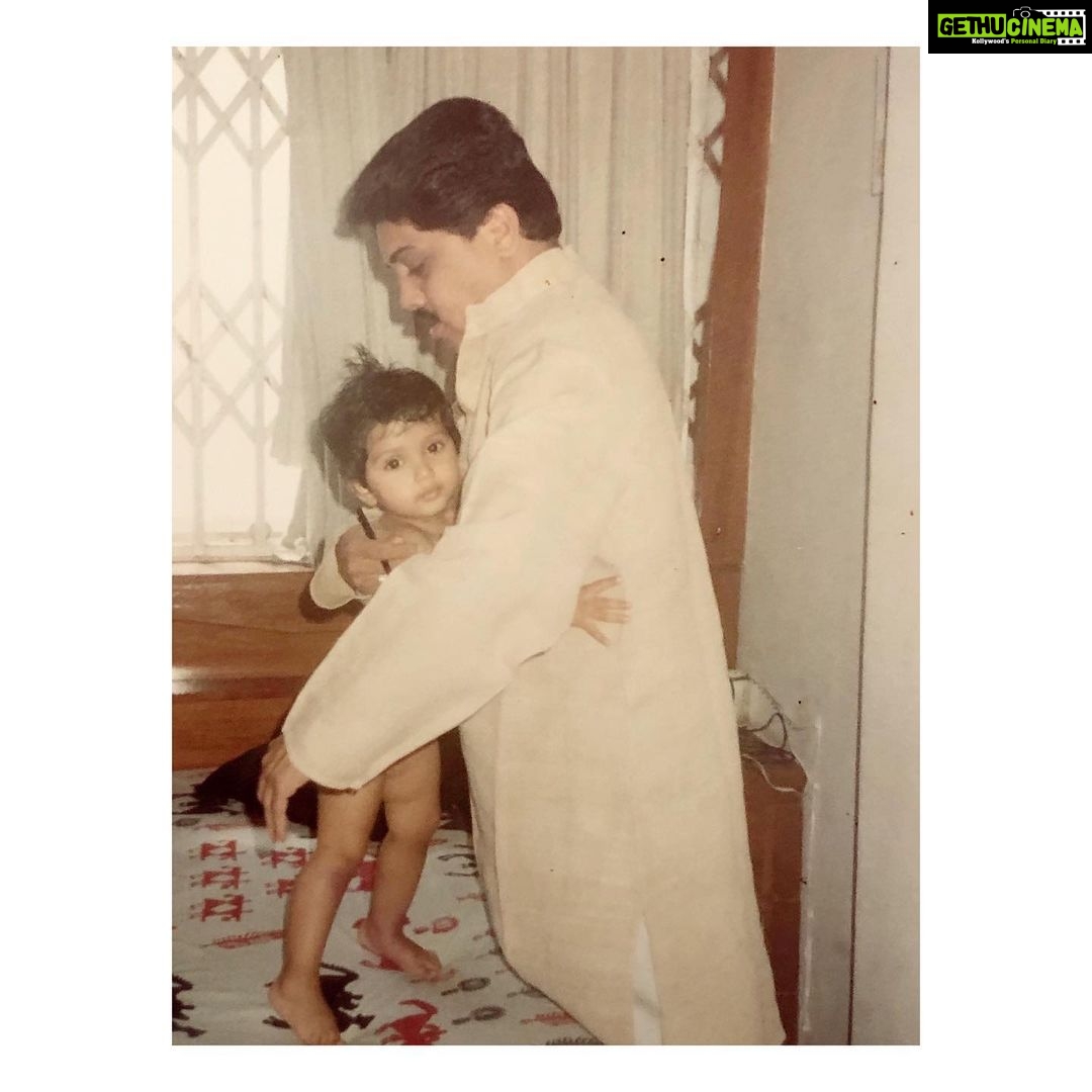 Bhumi Pednekar Instagram - Happy birthday Papa ♥️ I miss you everyday,every minute and every second... But then,I see you everywhere ... When I look at myself,my eyes just like yours... When samu smiles,her smile is full of that same mischief ... When we trouble mom and she says - you both are just like Satish. When we do some good,she says - you both are just like Satish. When mom speaks about you she blushes like a teenager, that small little tear lights up her eye,with happiness and undying longing and love for the love of her life . When Subhash kaka tell us about your epic escapades and courage .Your kindness and generosity - ‘Arre our Satish was a king with a heart of gold ‘ - he says . Every Ganesh Chaturthi when Pinky Bua misses her brother and baddi her son - ‘aarti toh Satish karta tha ‘ ‘Satish ke pasand ke aloo puri’ were made every time with so much love . Every Eid at Rashid kaka’s and the fun we had, I’m sure he misses his friend and all your pranks. I remember each morning that you woke me up with that bitter karela juice,all the sour world news and your sweet sweet smile. I remember each night that you stayed up with me during my exams... I remember every-time you fed me with yours hands... Every-time you prepared that hot water bottle for my cramps... Every-time i manipulated you for the things I want ... Every-time you pretended like,nothing I said was false ... Every time you picked me up from school and we listened to Madonna on our way back... Every-time you picked me up in life and taught me a new hack... Every-time I pretended to sleep post our bedtime... Every-time I sneaked out of the house which was a crime , And now I know you knew it all,you let me make my mistakes cause you knew life was short. Every cricket and football match that we watched... Every birthday of ours,where you made us feel like we were gods ... Every failure of ours was celebrated and every success learnt from. You taught us to love all and made us strong. Every time they say,you both are just like Him.I miss you even more cause I wish you could have seen the ‘You’, that we have become. #SatishMotiramPednekar #HappyBirthdayPapa #MissYou