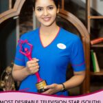 Chaitra Reddy Instagram – Introducing ‘Kayal’s 
Second look 🙏🏻🙈

She’awards 2021
Thank you so much for this award 
‘Most desirable television star (south)’
 

This year the She Awards 2021 goes Pink as October is known worldwide as the Breast cancer awareness month and we at She are organizing the #SheGoesPink campaign to help the women in need today. Breast cancer is the most common cancer among women. Join hands with us to increase awareness of this disease and provide screening & diagnostic support to those affected.

“Women are stronger together”.

She Loves You.

#SheIsPink #PinkOctober 
@she_india 🌸