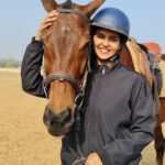 Chaitra Reddy Instagram – One can get in a car and see what man has made. One must get on a horse to see what God has made.✨
Thank you @rakeshsamalafilms ❤️ for pushing me to do this , learning new things in life is always fun❤️