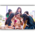 Chaitra Reddy Instagram - Thrilled cannot describe what I feel to have you all standing by my side, as my Maid of Honor, on one of the important days of my life. It took u guys just 10 secs to pull me out from my stress and made me laugh like never before Friends have come and gone, but each of you stayed by my side, loved and supported me when I needed it most. I want to thank each of you for being the best friends a girl could ask for. You all are so beautiful inside and out ! I love each and every one of you! I owe you all so much more than a post ! You all will forever be my girls, maddy boy, best friends, family ❤️ Emotions were beautiful captured by @camerasenthil 🥰