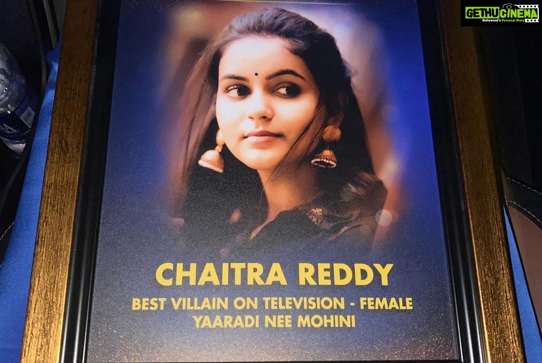 Chaitra Reddy Instagram - Thank you for recognizing my hard work @behindwoodsofficial .I'm glad the project was a success and I’m enjoying being part of it." To all the people who are supporting me - showering your immense love towards me and my work Thank you for the sunshine you bring into my life ✨ You guys are truly amazing 😻 Costume : @zol_studio Make up : @kaviyaartistry_off