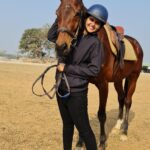 Chaitra Reddy Instagram – One can get in a car and see what man has made. One must get on a horse to see what God has made.✨
Thank you @rakeshsamalafilms ❤️ for pushing me to do this , learning new things in life is always fun❤️