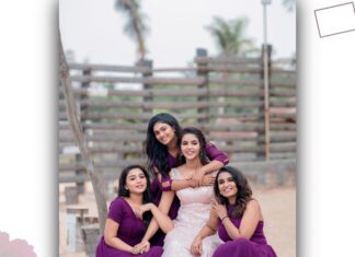 Chaitra Reddy Instagram - Friends ‘till the end. Make up : @laavi_me Photography : @camerasenthil Costume by : @lakshana_designer_studio @wedding.destination.chennai