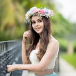 Chaitra Reddy Instagram - Every next level of your life will demand a different you . Be prepared 💓 MUA : @vijiknr 🌸 Photography : @camerasenthil🌸 Costume : @bandananarulaofficial🌸