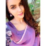 Chaitra Reddy Instagram - Ma couleur préférée 🌸 ( now go google it ) 😜 Costume @mabia_mb 🌸 thank you so much @priyaregan_84 💓🌸 for this 💓